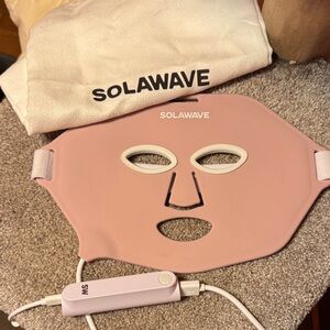 Solawave Pink LED Face Mask